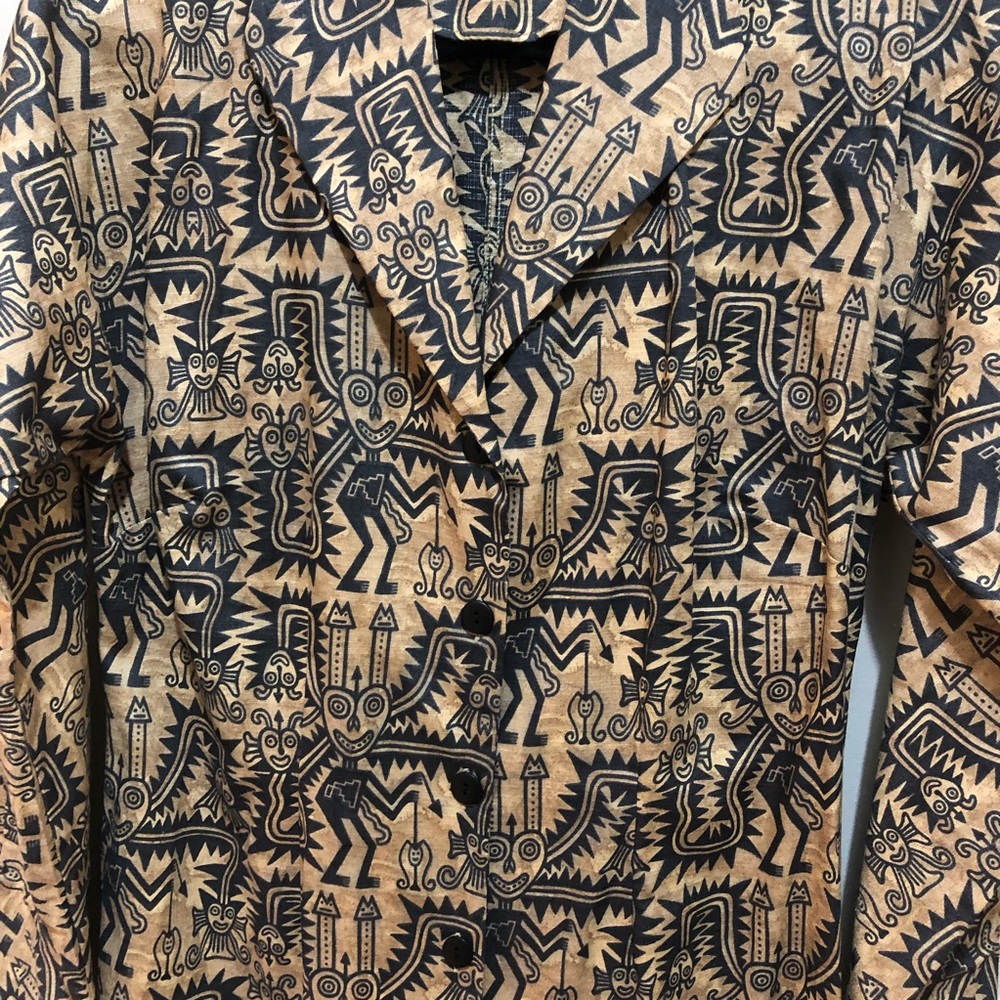 Peruvian Connection Size 8 Long Branch Dress - image 1